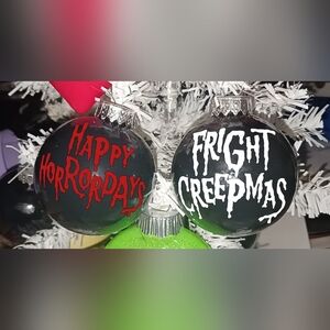 Creepy Christmas ornaments 8 Styles Available